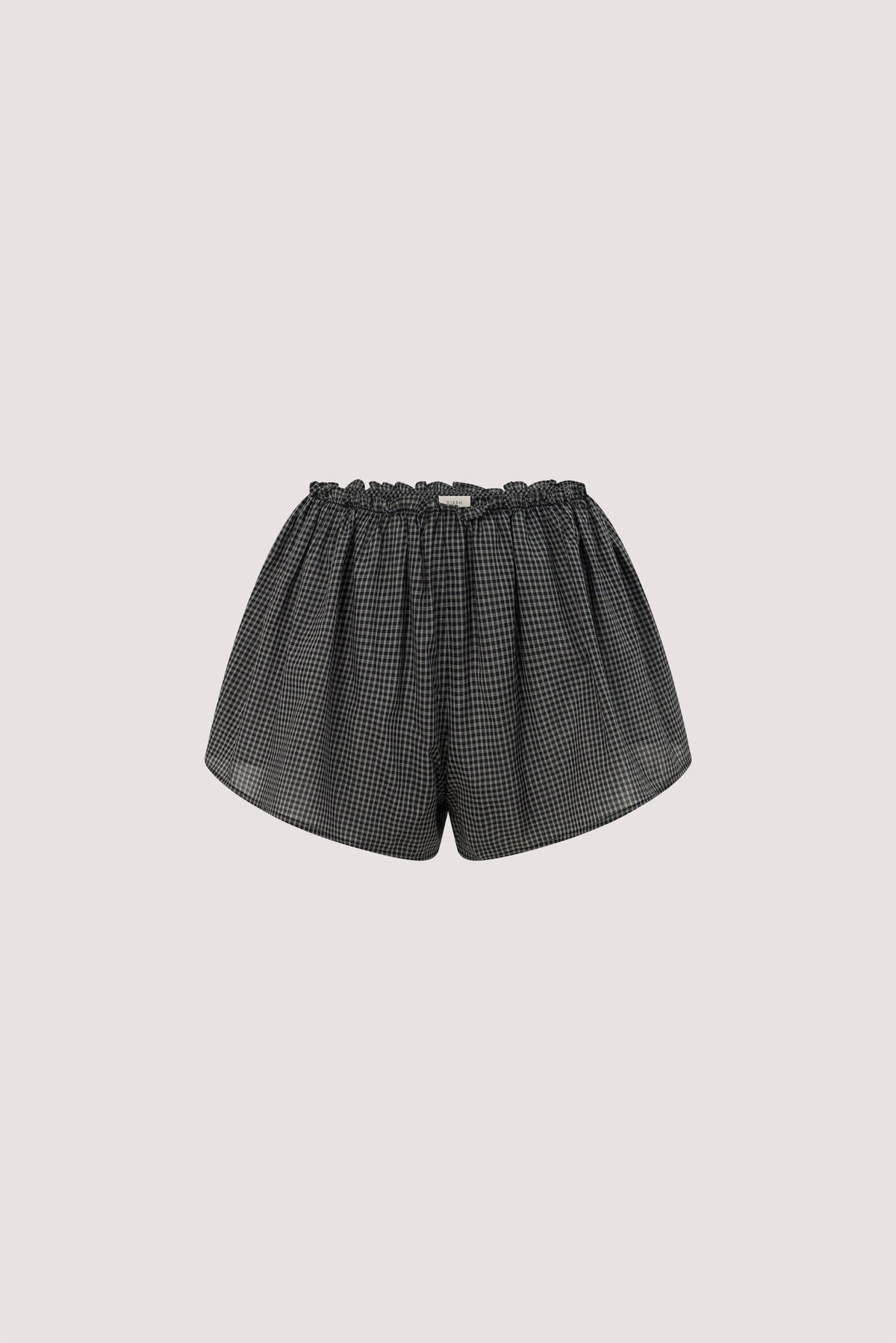 ARABELLA BLACK CHECK SHORT