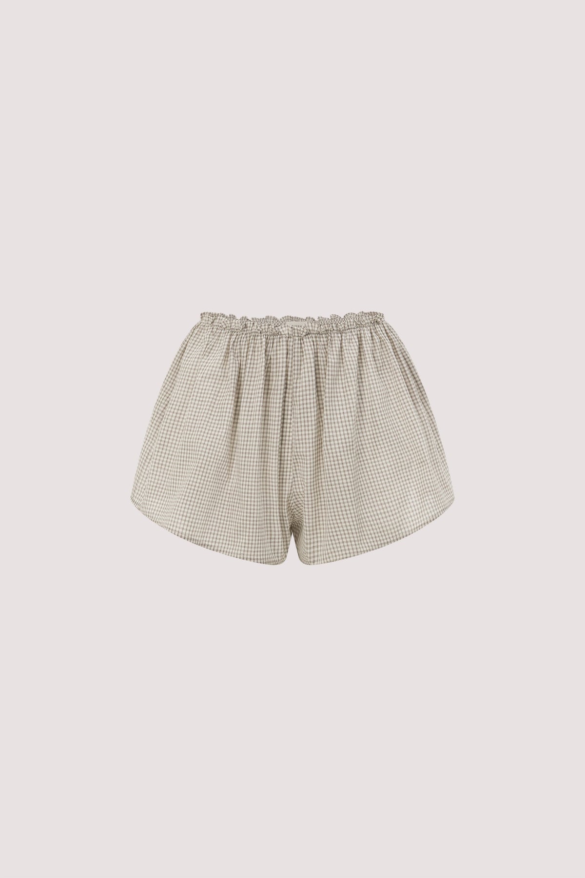 ARABELLA CREAM CHECK SHORT