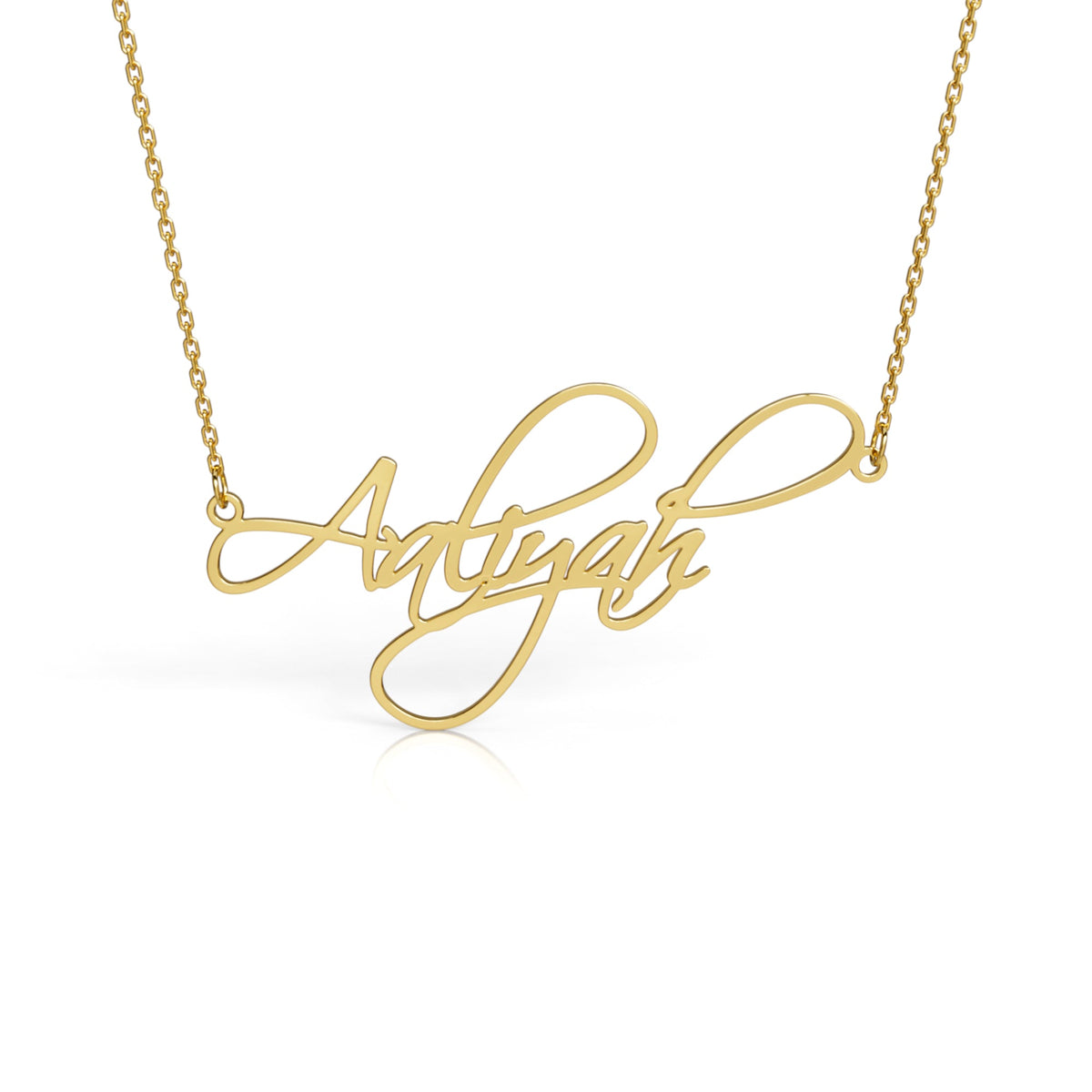 Personalized Script Necklace