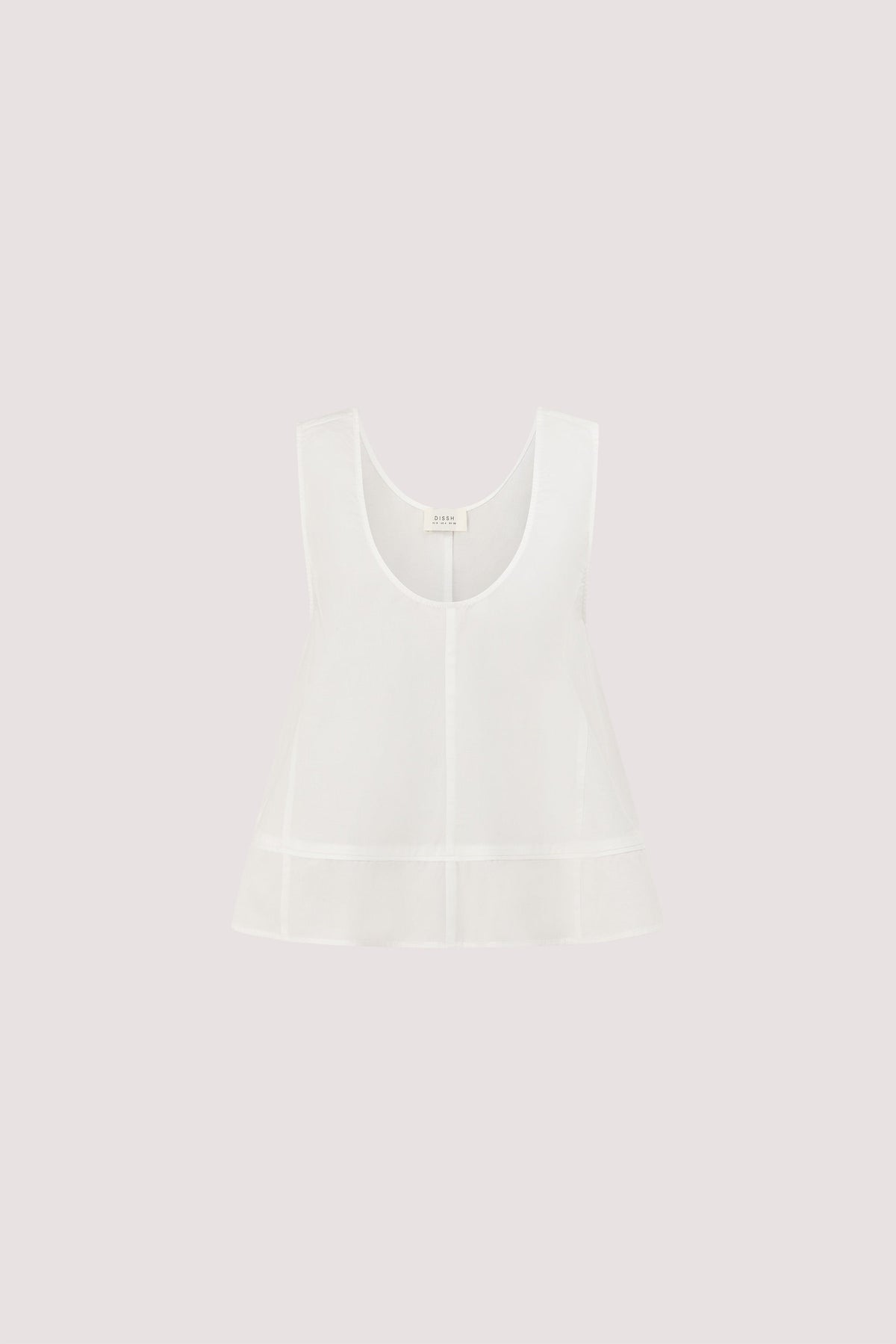 NELLIE WHITE COTTON TOP